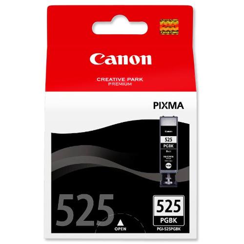 Canon PGI-525PGBK Inkjet Cartridge Page Life 341pp 19ml Black Ref 4529B001 887668 Buy online at Office 5Star or contact us Tel 01594 810081 for assistance