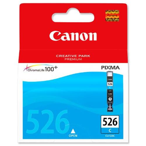Canon CLI-526C Inkjet Cartridge Page Life 207pp Cyan Ref 4541B001 887714 Buy online at Office 5Star or contact us Tel 01594 810081 for assistance