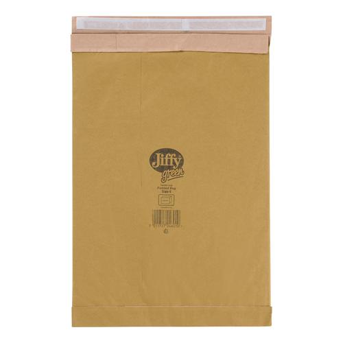 Jiffy Padded Bag Envelopes Peel and Seal Size 6 295x458mm Brown Ref JPB-6 [Pack 50]