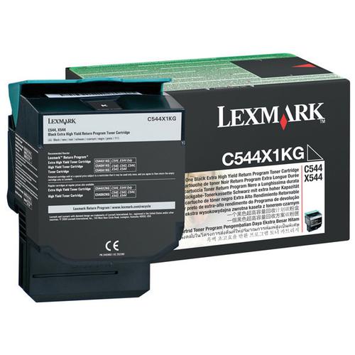 Lexmark C544/X544 Laser Toner Cartridge RP Extra High Yield Page Life 6000pp Black Ref C544X1KG