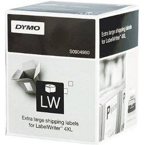 Dymo 4XL Labels 104x159mm [for Labelwriter 4XL] White Ref S0904980 [220 Labels] 4059012 Buy online at Office 5Star or contact us Tel 01594 810081 for assistance