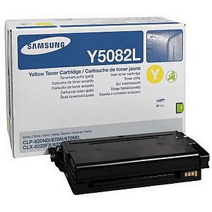 Samsung CLT-Y5082L Laser Toner Cartridge High Yield Page Life 4000pp Yellow Ref SU532A 4025520 Buy online at Office 5Star or contact us Tel 01594 810081 for assistance
