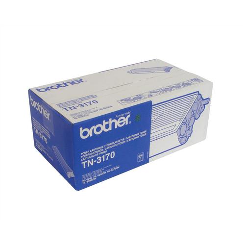 Brother Laser Toner Cartridge High Yield Page Life 7000pp Black Ref TN3170