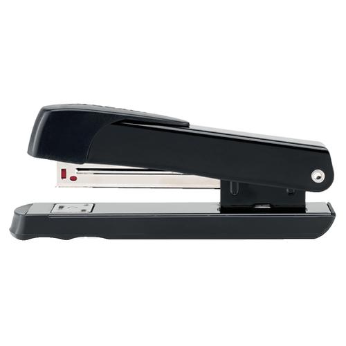 Rexel Meteor Stapler Half Strip Throat 65mm Black Ref 2100019 301254 Buy online at Office 5Star or contact us Tel 01594 810081 for assistance