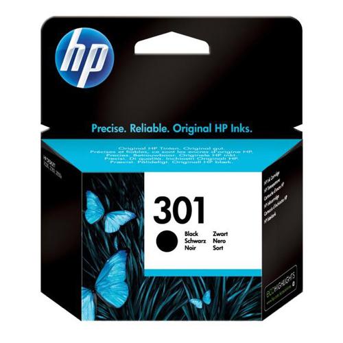 Hewlett Packard [HP] No.301 Inkjet Cartridge Page Life 190pp 3ml Black Ref CH561EE 4025032 Buy online at Office 5Star or contact us Tel 01594 810081 for assistance