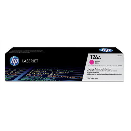 HP126A Laser Toner Cartridge Page Life 1000pp Magenta Ref CE313A HP