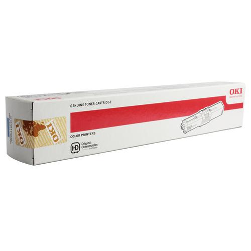 OKI Laser Toner Cartridge High Yield Page Life 5000pp Cyan Ref 44469724 888710 Buy online at Office 5Star or contact us Tel 01594 810081 for assistance