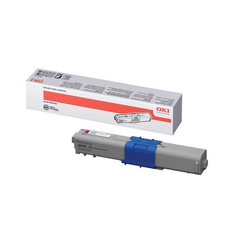 OKI Laser Toner Cartridge High Yield Page Life 5000pp Magenta Ref 44469723