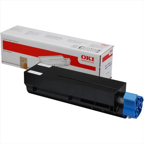 OKI Laser Toner Cartridge Extra High Yield Page Life 12000pp Black Ref 44917602 Oki Systems