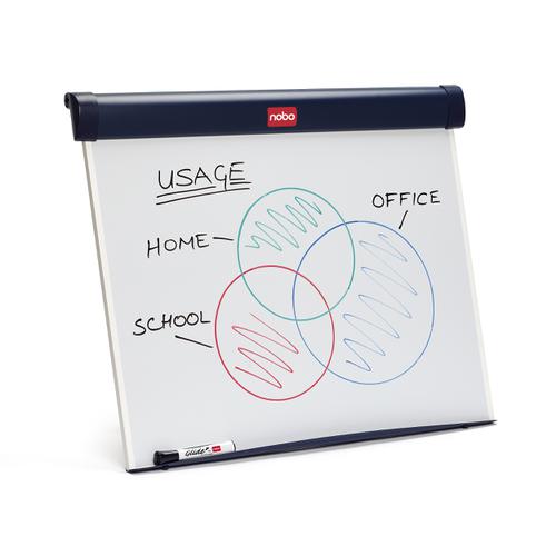 Nobo Barracuda Easel Whiteboard Desktop Magnetic with B1 Flipchart and Marker W750xD105xH655mm Ref1902267