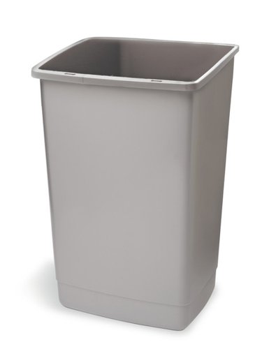 Addis 60 Litre Flip Top Bin Base Metallic Ref B865 266025 Buy online at Office 5Star or contact us Tel 01594 810081 for assistance