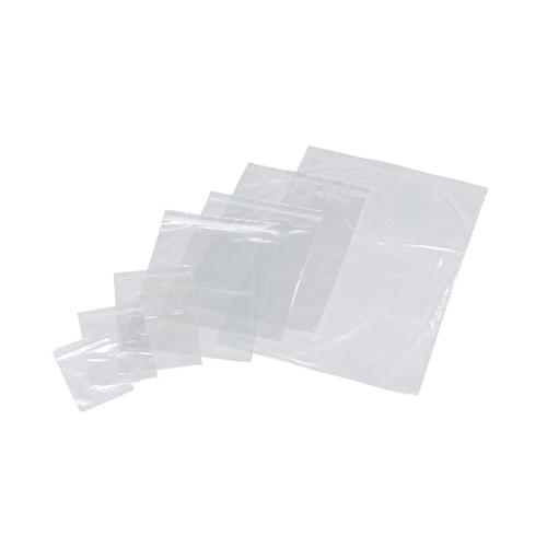 Grip Seal Polythene Bags Resealable Plain 40 Micron 75x82mm PG3 [Pack 1000]  4048281