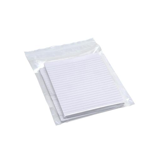 Grip Seal Polythene Bags Resealable Plain 40 Micron 150x229mm PG11 [Pack 1000] 349733 Buy online at Office 5Star or contact us Tel 01594 810081 for assistance