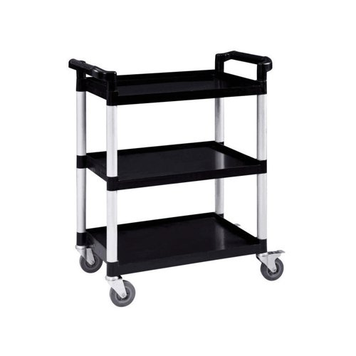 5 Star Facilities Utility Tray Trolley Standard 3 Shelf Capacity 150kg W460xD750xH980mm  271632