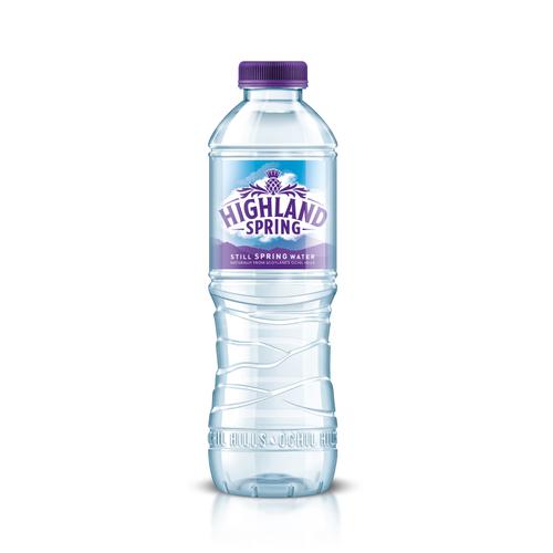 Highland Spring Water Still Bottle Plastic 500ml Ref CC22057NT [Pack 24]
