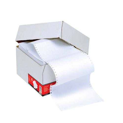 5 Star Office Dot Matrix Printer Paper | Listing Paper 1 Part Micro Perf White 70g A4 [2000]