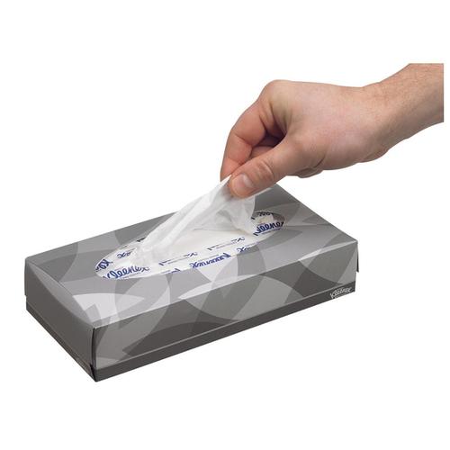 Kleenex Facial Tissues Box 2 Ply 100 Sheets White Ref 8835 [Pack 21] Kimberly-Clark