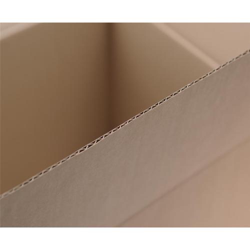 Packing Carton Single Wall Strong Flat Packed 305x254x254mm Brown [Pack 25]