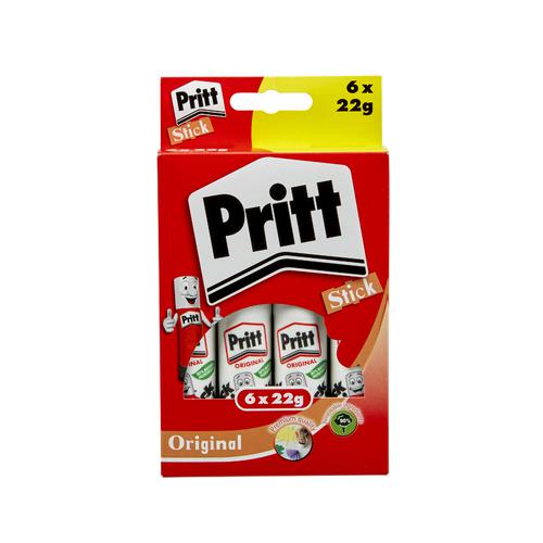 Pritt Stick 22g [Pack 6] 310647 Buy online at Office 5Star or contact us Tel 01594 810081 for assistance