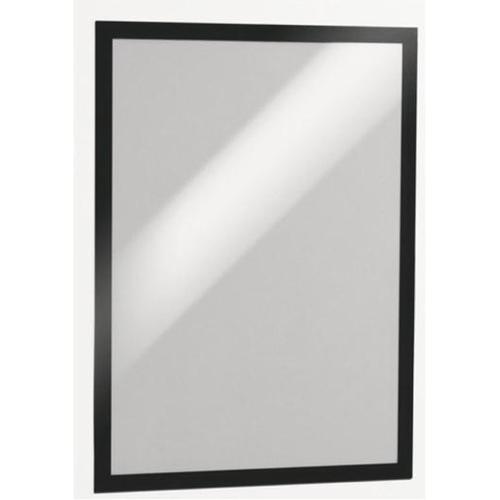 Durable Duraframe A3 Self Adhesive with Magnetic Frame Black Ref 487301 [Pack 2] Durable (UK) Ltd