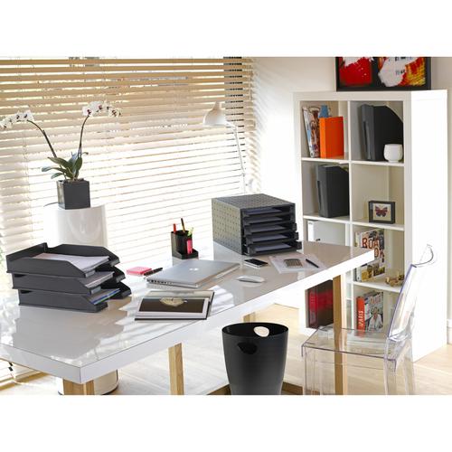Exacompta Recycled Desktop Plastic 5 Drawer Set 347x278x271mm Black Ref 221014D 4019681 Buy online at Office 5Star or contact us Tel 01594 810081 for assistance