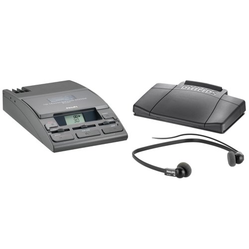 Philips Transcription Kit of Machine 155 Power Supply 234 Headset and 210 Foot Control Ref LFH720T