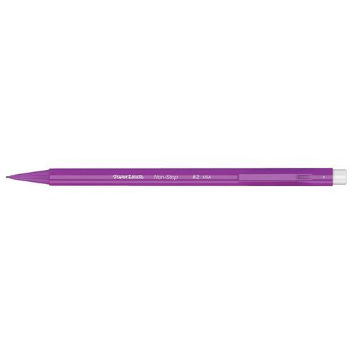 Paper Mate Non-Stop Automatic Pencil 0.7mm HB Lead Assorted Neon Barrels Ref 1906125 [Pack 12] 323038 Buy online at Office 5Star or contact us Tel 01594 810081 for assistance