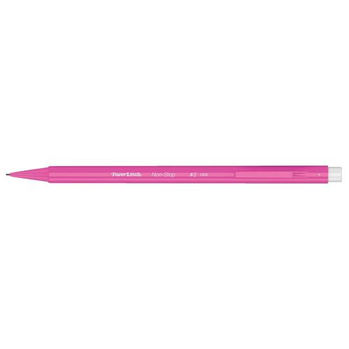 Paper Mate Non-Stop Automatic Pencil 0.7mm HB Lead Assorted Neon Barrels Ref 1906125 [Pack 12] Newell Rubbermaid