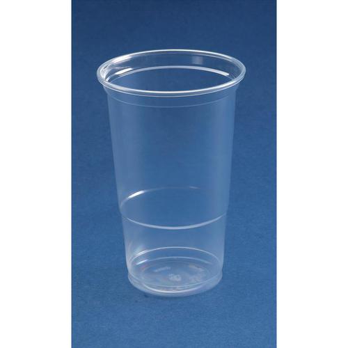 Pint Tumbler CE Marked Polypropylene 19.2oz 568ml Clear Ref 30011 [Pack 50]  871028