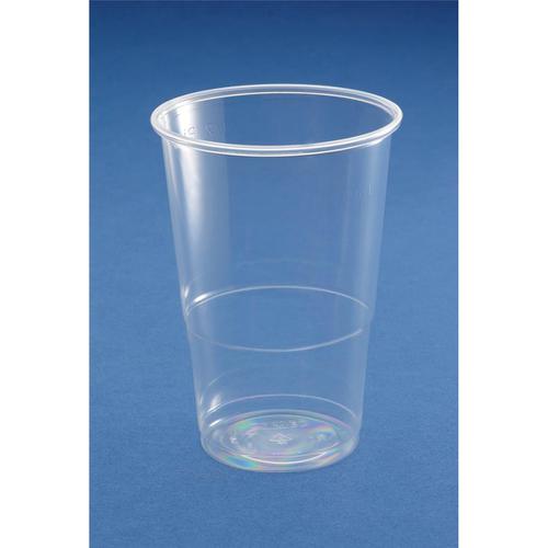 Half Pint Tumbler CE Marked Polypropylene 9.6oz 284ml Clear Ref 30010 [Pack 50] The OT Group
