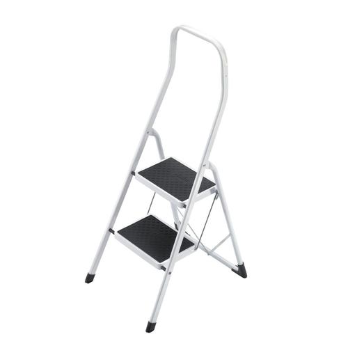 5 Star Facilities Safety Steps Folding Safety Rail H0.5m 2 Treads Capacity 150kg H2.26m 4.9kg
