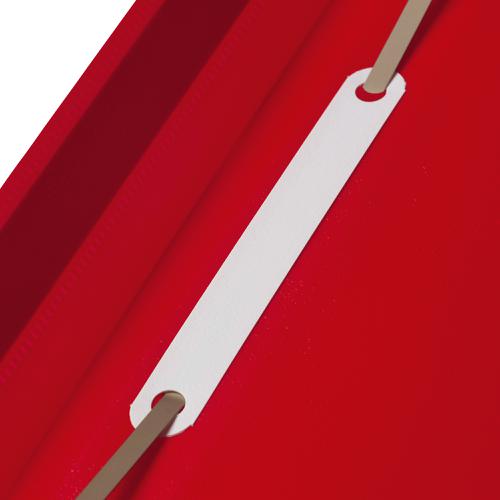 5 Star Office Project Flat File Lightweight Polypropylene with Indexing Strip A4 Red [Pack 5] The OT Group