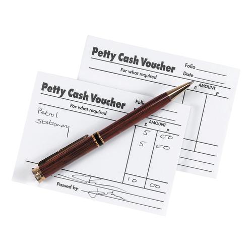 5 Star Office Petty Cash Pad 80 Sheets 88x138mm [Pack 5] 330631 Buy online at Office 5Star or contact us Tel 01594 810081 for assistance