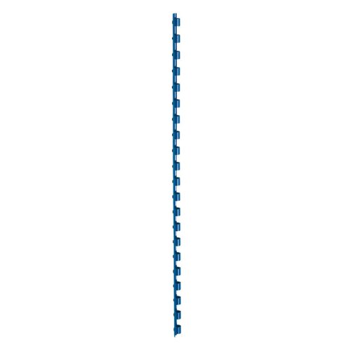 5 Star Office Binding Combs Plastic 21 Ring 25 Sheets A4 6Mm Blue [Pack 100]