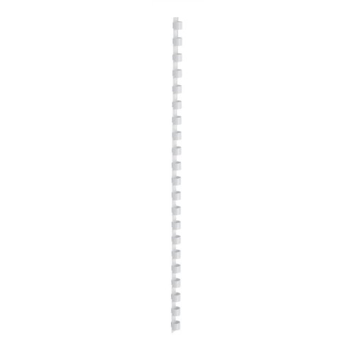 5 Star Office Binding Combs Plastic 21 Ring 45 Sheets A4 8Mm White [Pack 100]