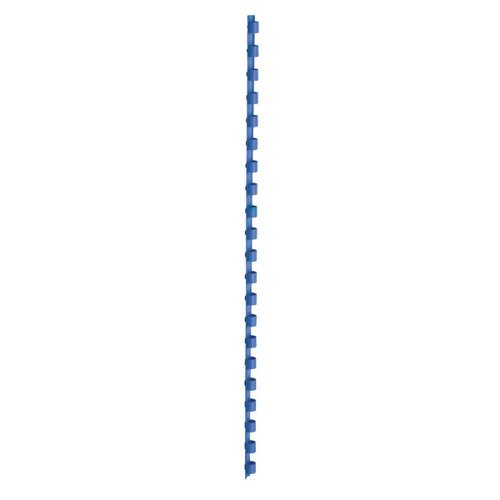 5 Star Office Binding Combs Plastic 21 Ring 45 Sheets A4 8Mm Blue [Pack 100]