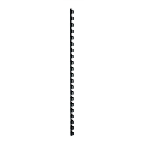 5 Star Office Binding Combs Plastic 21 Ring 65 Sheets A4 10Mm Black [Pack 100]