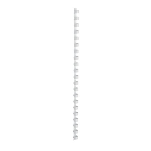 5 Star Office Binding Combs Plastic 21 Ring 65 Sheets A4 10Mm White [Pack 100]