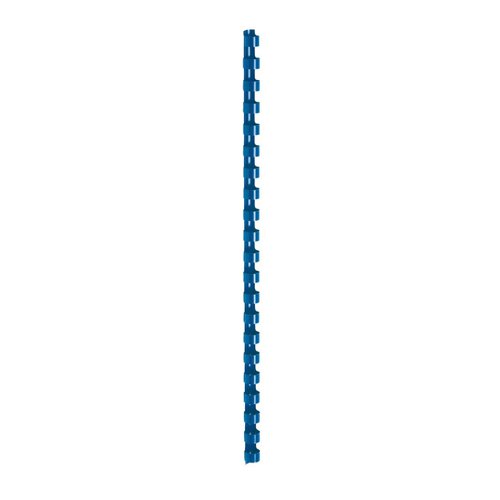 5 Star Office Binding Combs Plastic 21 Ring 65 Sheets A4 10Mm Blue [Pack 100]