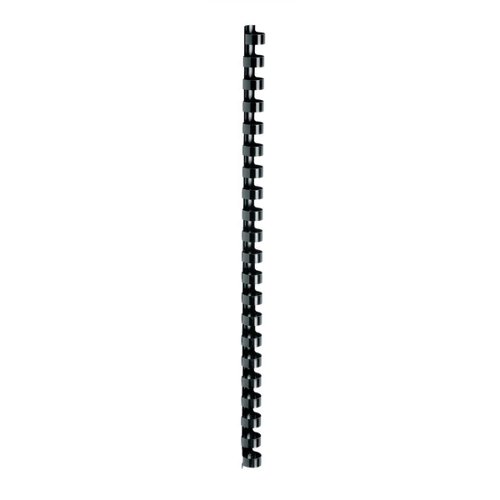 5 Star Office Binding Combs Plastic 21 Ring 95 Sheets A4 12Mm Black [Pack 100]