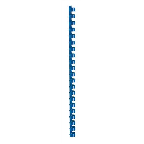 5 Star Office Binding Combs Plastic 21 Ring 95 Sheets A4 12mm Blue [Pack 100]