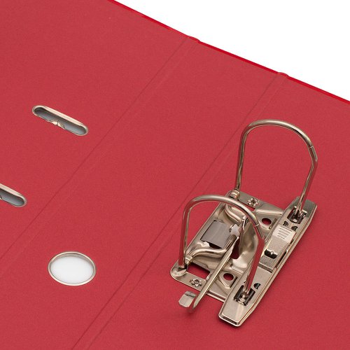 5 Star Office Lever Arch File Fcap Red [Pack 10]