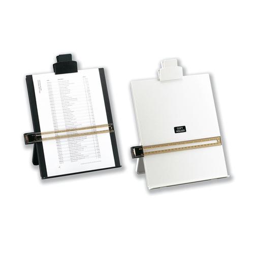 5 Star Office Desktop Copyholder with Line Guide Ruler A4 Black 332918 Buy online at Office 5Star or contact us Tel 01594 810081 for assistance