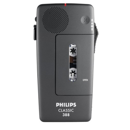 Philips 388 Analogue Pocket Memo Rechargeable Ref LFH0388-00