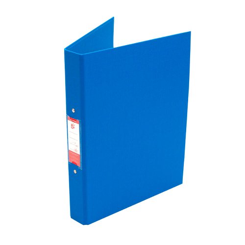 5 Star Office 2 O-Ring Binder A4 Polypropylene Blue [Pack 10]