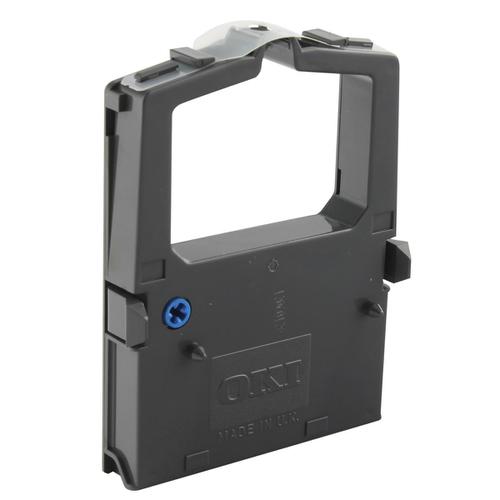 OKI Ribbon Cassette Fabric Nylon Black [for 300 Series-24 PIN-380-385 6-390 1-3390] Ref 09002309 Oki Systems
