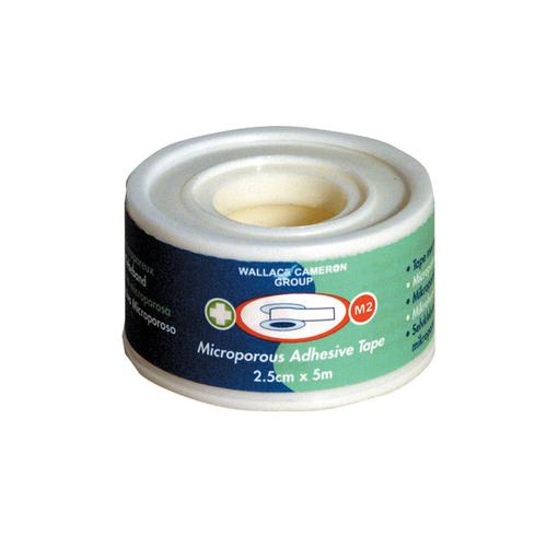 Wallace Cameron Micropore Tape for Securing Dressing Pads W25mmxL5m Ref 2005020