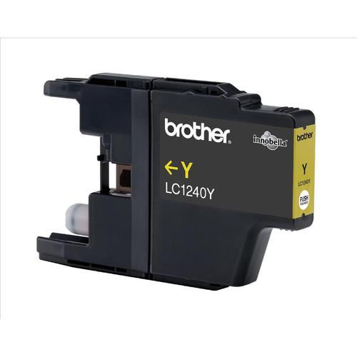 Brother Inkjet Cartridge Page Life 600pp Yellow Ref LC1240Y