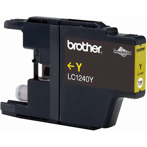 Brother Inkjet Cartridge Page Life 600pp Yellow Ref LC1240Y Brother