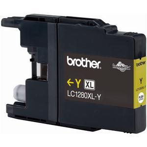 Brother Inkjet Cartridge High Yield Page Life 1200pp Yellow Ref LC1280XLY